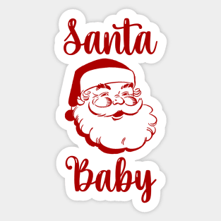 Santa Baby Sticker